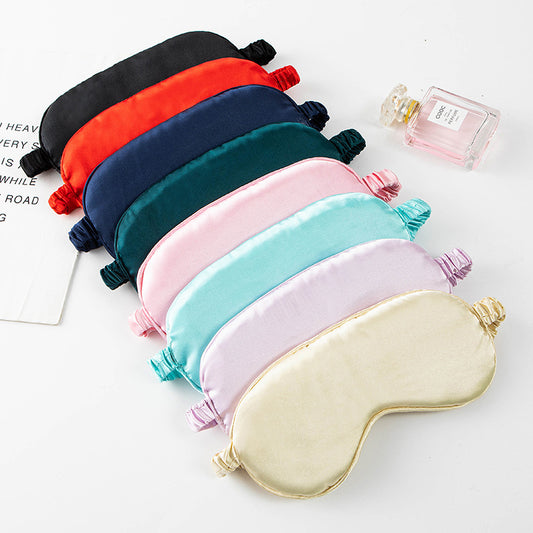 Reversible Satin Sleep Eye Mask with Light Blocking